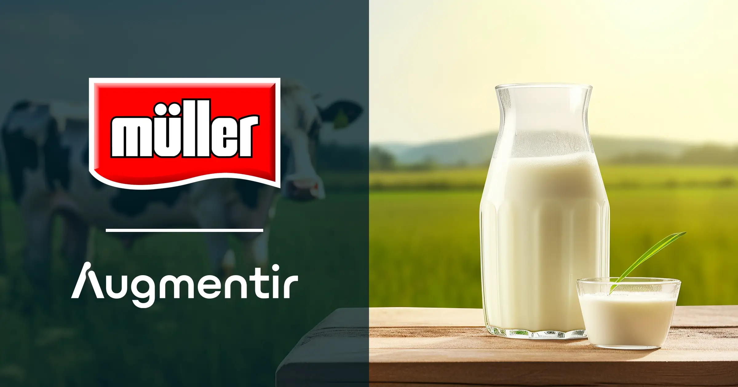 Le groupe Muller choisit Augmentir pour la fabrication de produits laitiers connectés