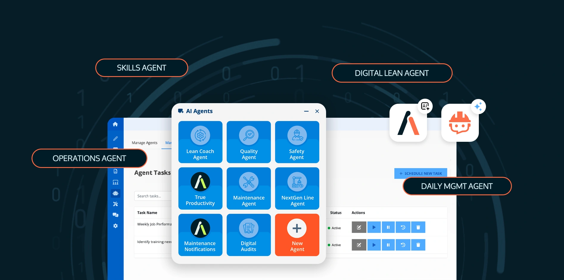 Industrial AI Agent Studio – Erstellen Sie benutzerdefinierte KI-Agenten mit Augmentir