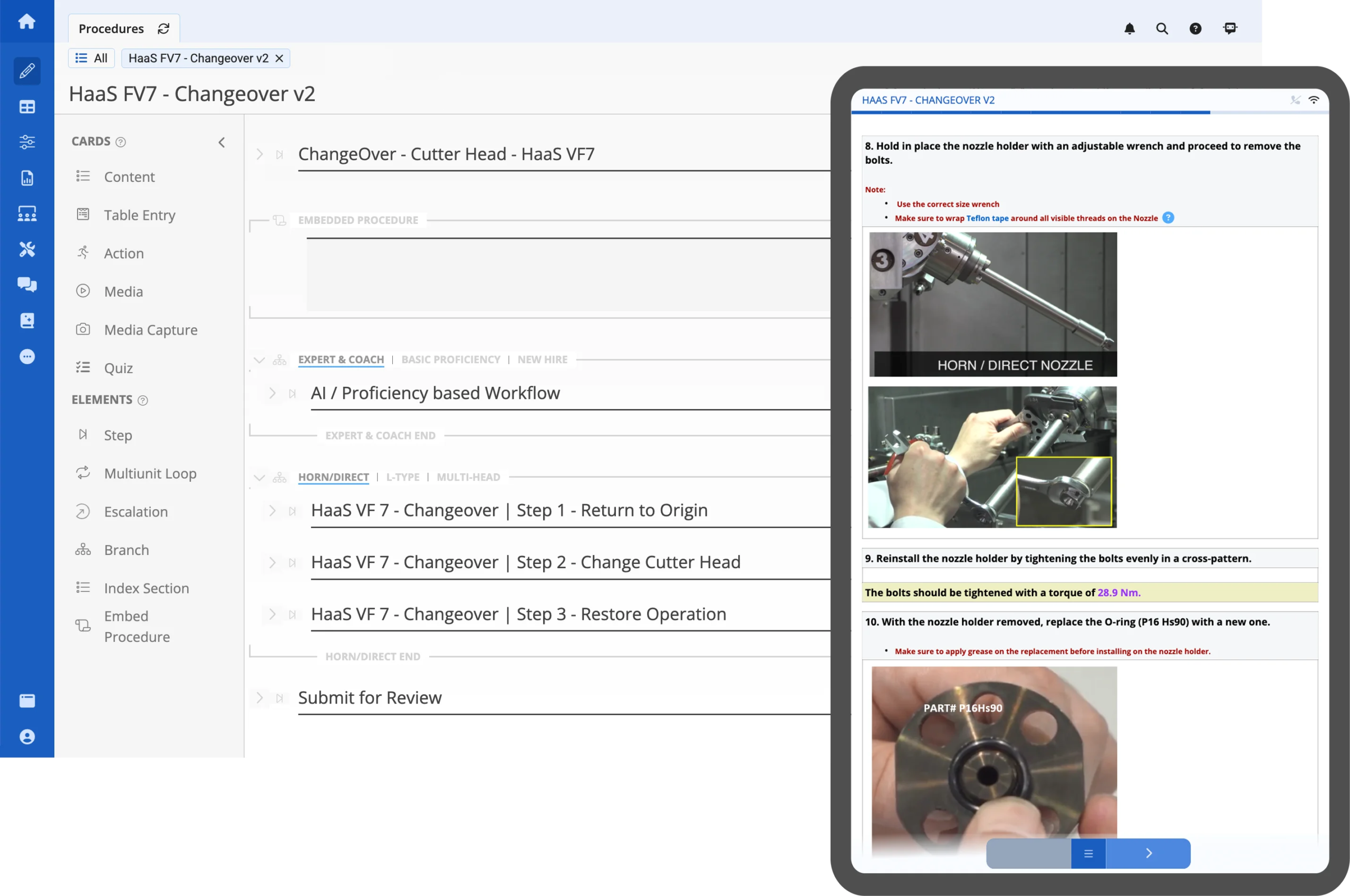 transition rapide avec les outils numériques pour travailleurs connectés d'augmentir