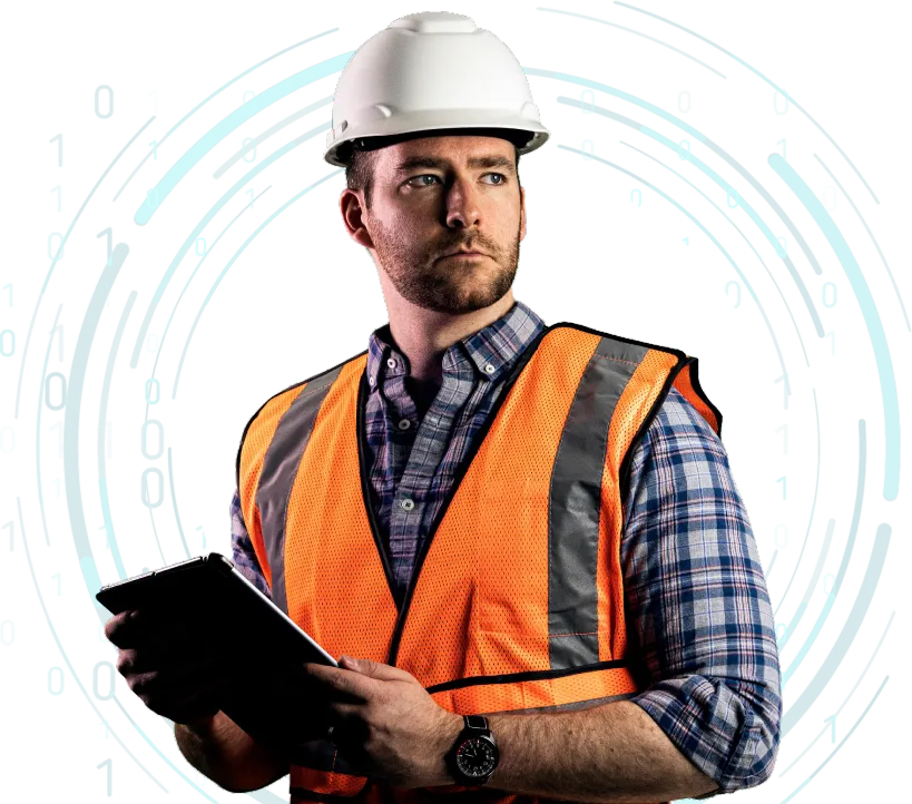 trabajador conectado