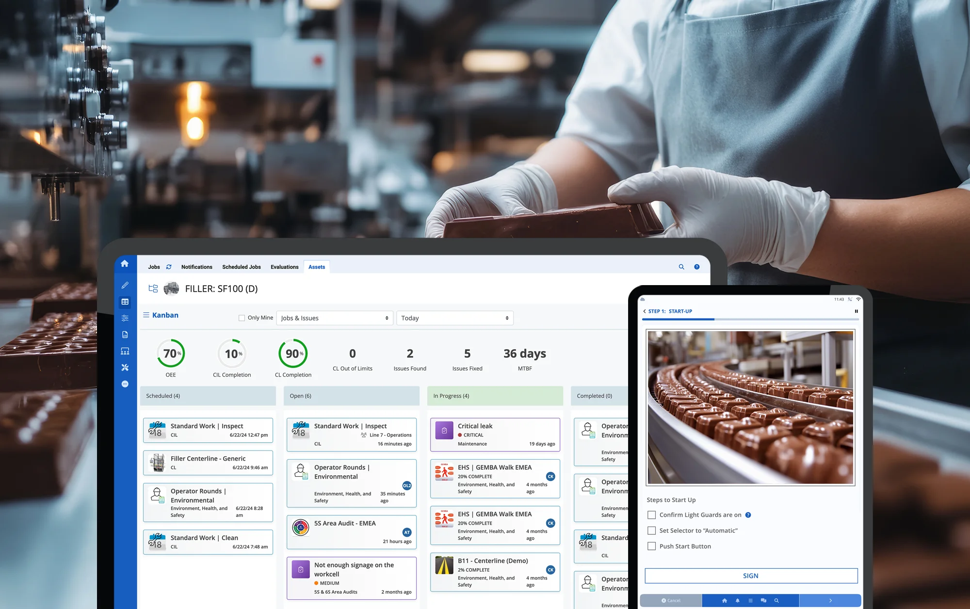 Augmentir’s Connected Worker Platform provides the digital foundation to implement and sustain TPM at scale