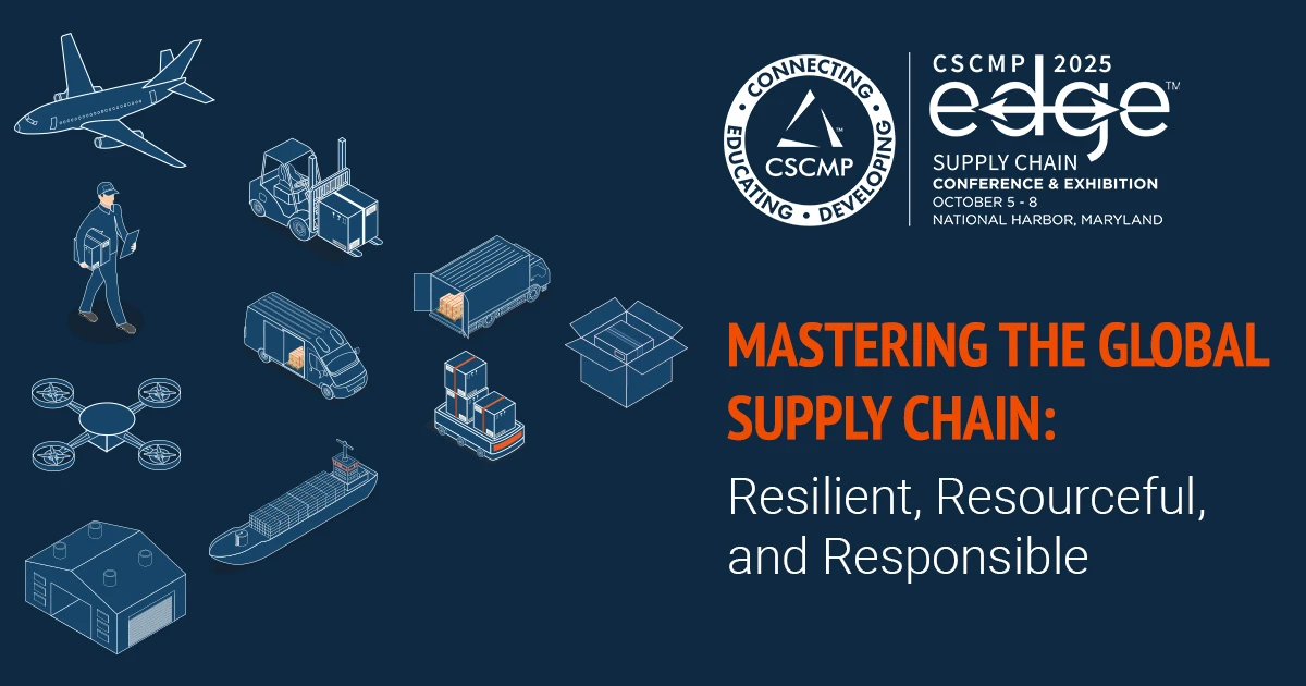 Conferencia sobre cadena de suministro cscmp edge 2025