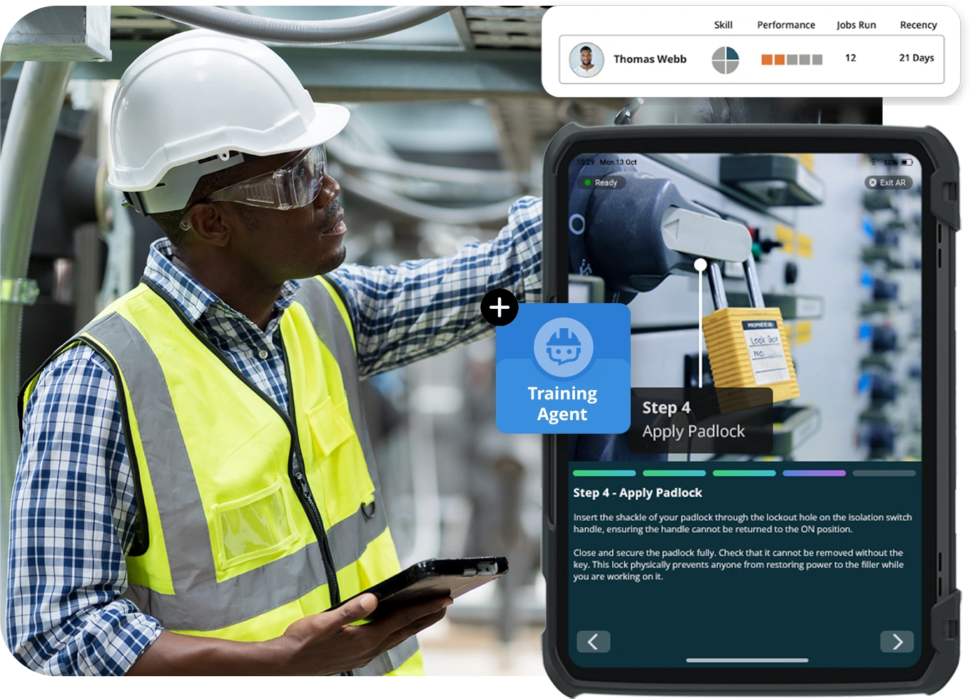 inline-image on the job training ojt with augmentir ai agents
