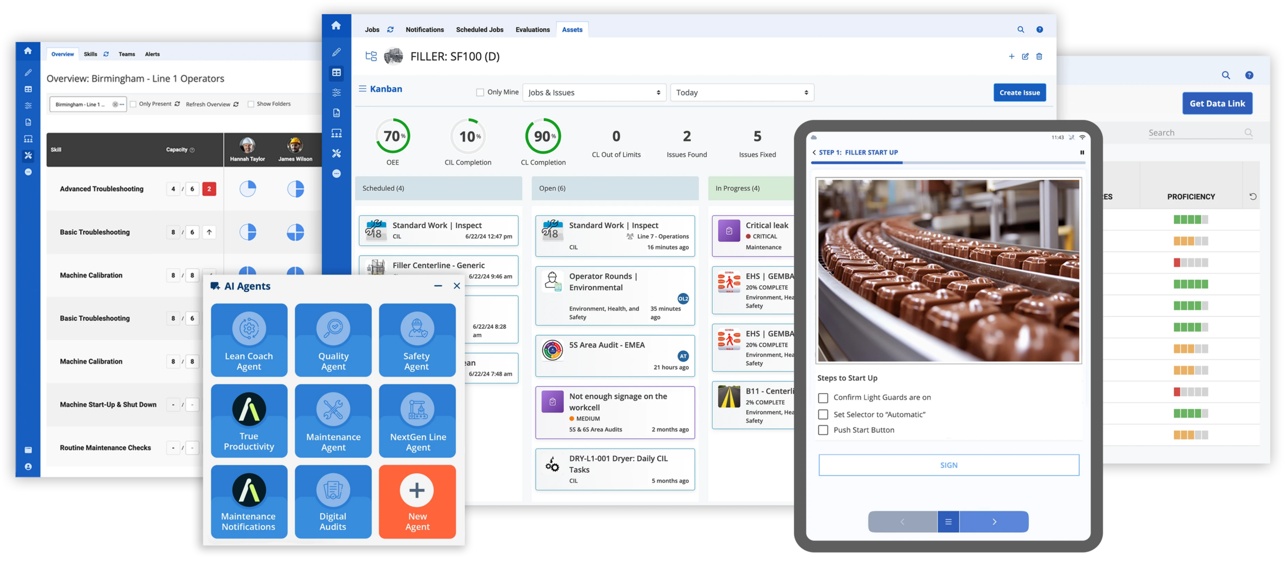Plataforma de trabajadores conectados Augmentir para la manufactura digital eficiente